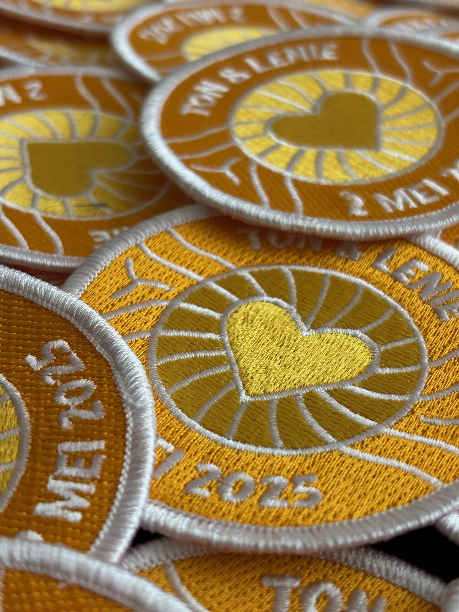 Gepersonaliseerd embleem - bruiloft