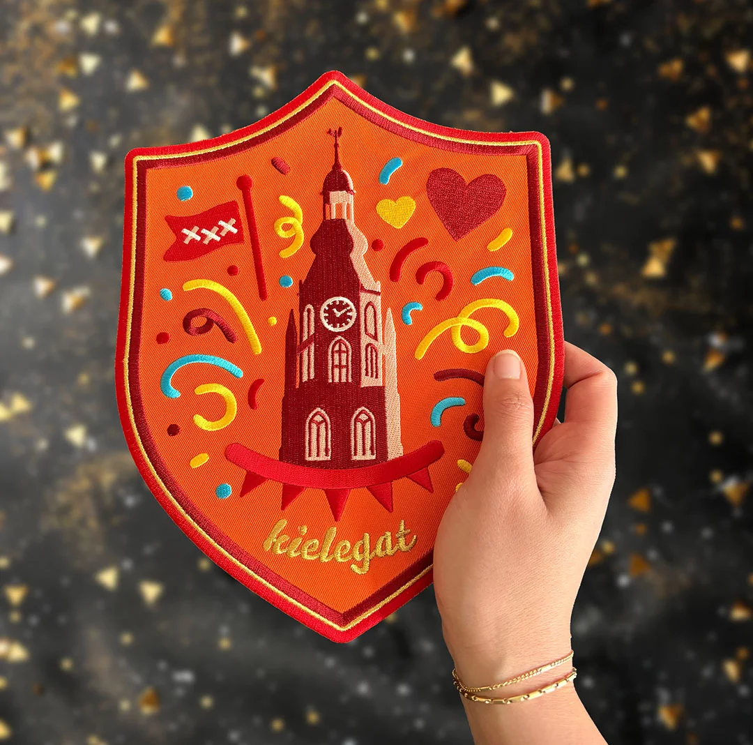 Rugembleem Schild - Grotekerkbreda schildrugembleemkielegat - IN088-01