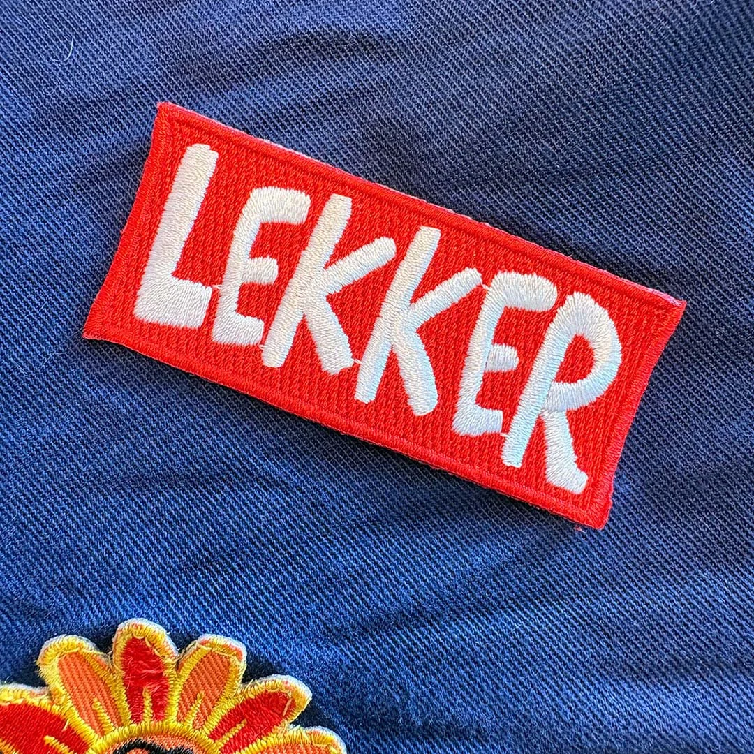 LEKKER - Lekker carnavalsembleem bredakielegatemblemen - IN105-14