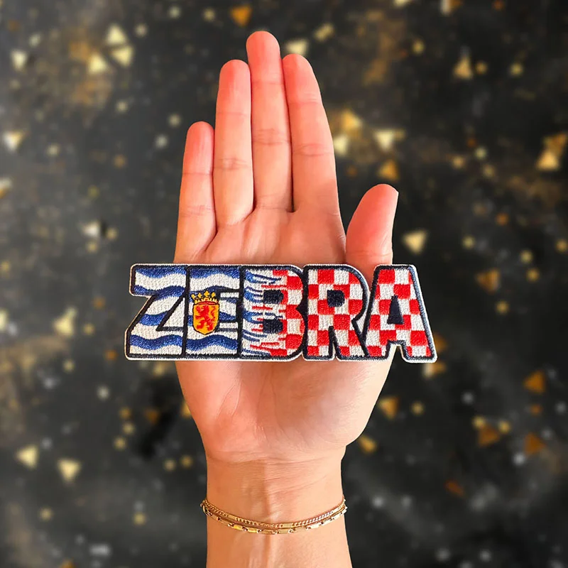 Zebra - Zebraembleem zeeuwsembleem carnavalbrabant - IN106-15